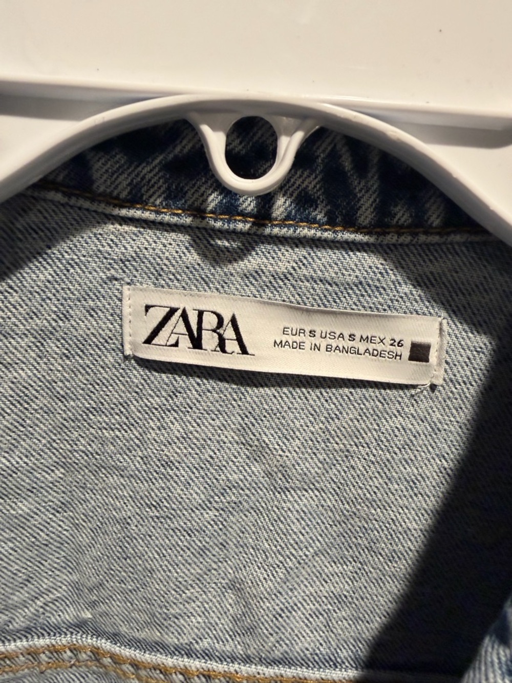 Zara‎ denim utility jumpsuit Size Size S - Picture 14 of 15